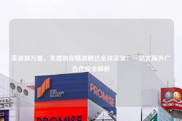 茶香飘万里，龙禧助你精准触达全球买家：一站式海外广告代投全解析