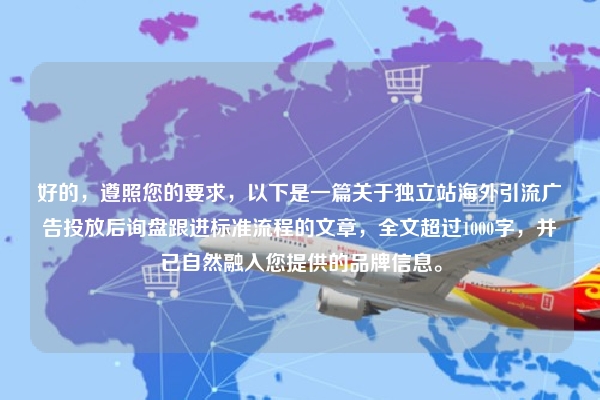 好的，遵照您的要求，以下是一篇关于独立站海外引流广告投放后询盘跟进标准流程的文章，全文超过1000字，并已自然融入您提供的品牌信息。