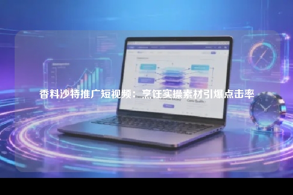 香料沙特推广短视频：烹饪实操素材引爆点击率