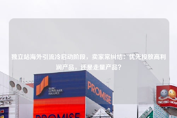独立站海外引流冷启动阶段，卖家常纠结：优先投放高利润产品，还是走量产品？